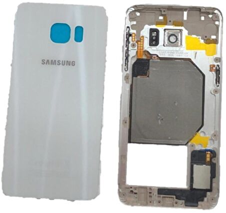 Gmr  Samsung Galaxy S6 Edge Kasa Kapak - Beyaz Sm-G925F 