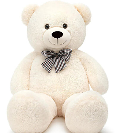 Sevimli 90 cm Peluş Ayı ile  Pembe Konsept Romantik Peluş Ayıcık Buketi