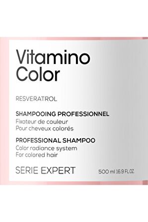 Serie Expert Vitamino Color Renk Koruyucu Şampuan 500 Ml