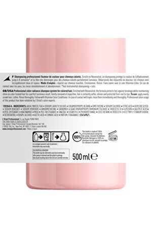 Serie Expert Vitamino Color Renk Koruyucu Şampuan 500 Ml