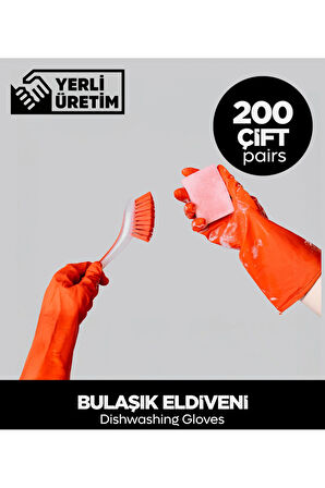 Bulaşık Eldiveni - 200 Çift