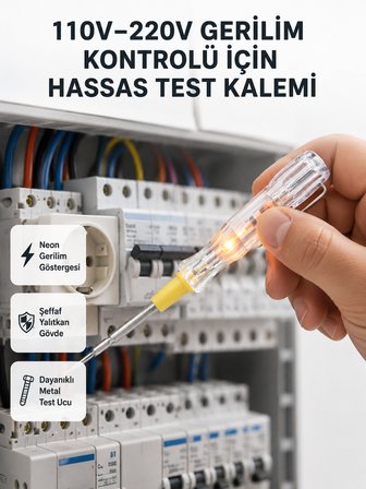 Profesyonel Neon Test Kalemi