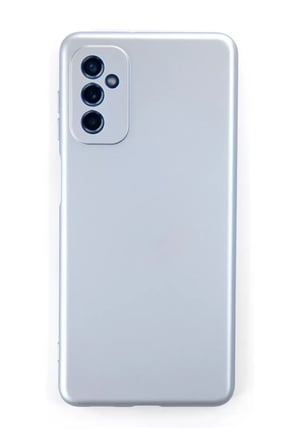 Samsung Galaxy M G Kılıf Nano içi Kadife Silikon - Sky Blue