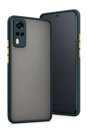 Vivo YS Kılıf Montreal Silikon Kapak - Yeşil