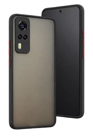 Toptanbulurum Vivo YS Kılıf Silikon Arka Kapak Siyah Montreal
