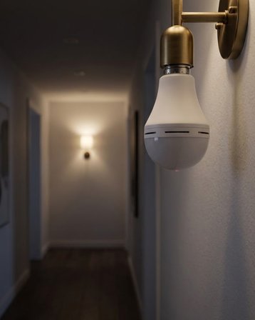 Şarjlı LED Ampul E27 Duy 6500K Beyaz Işık Kesintisiz Aydınlatma