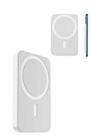 Magsafe Battery Pack Powerbank Kablosuz Şarj . mah