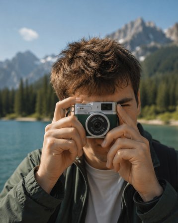 P HD Mini Dijital Kamera IPS Ekranlı Taşınabilir Fotoğraf Makinesi