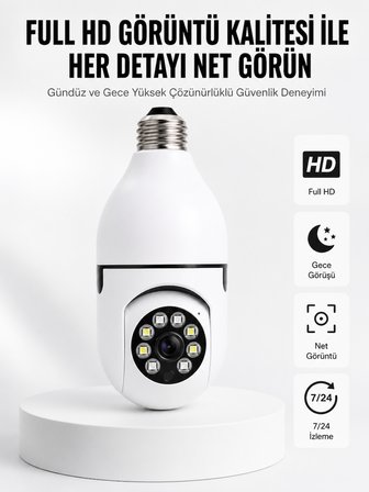 İki Yönlü Ses Destekli Full HD Akıllı Kamera Yeni Nesil