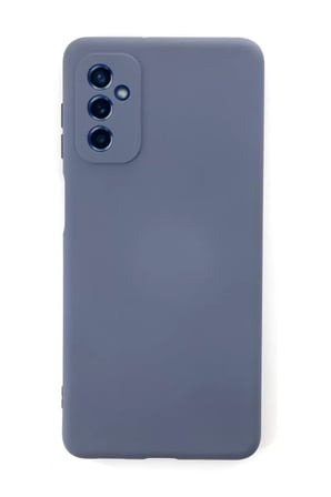 Samsung Galaxy M G Kılıf Nano içi Kadife Silikon - Gri