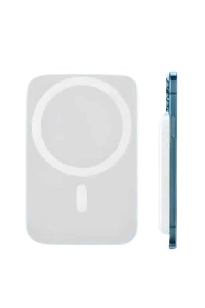 15W MagSafe Uyumlu Manyetik Kablosuz Powerbank 5000 mAh