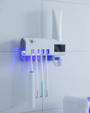 Şarjlı UV Diş Fırçası Sterilizasyon ve Saklama Ünitesi