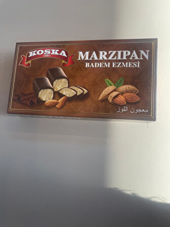 KOSKA ÇİKOLATA KAPLI BADEM EZMESİ 120 GR KOLİ (12 ADET)