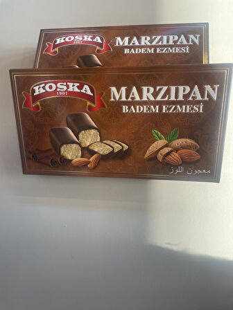 KOSKA ÇİKOLATA KAPLI BADEM EZMESİ 120 GR KOLİ (12 ADET)