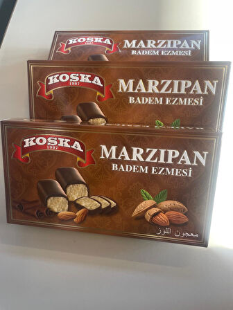 KOSKA MARZIPAN ÇİKOTA KAPLI BADEM EZMESİ 120 GR (1 ADET)