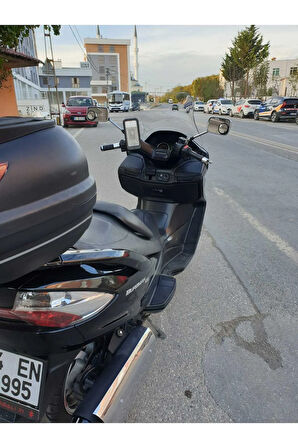 Suzuki Burgman 400 K7 Siperlik Ön Cam 2007 2015 Model 70cm Şeffaf Renkli 4mm