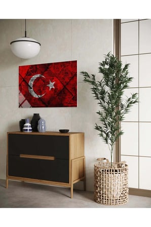 Bayrak Temperli Cam Tablo - Model 461
