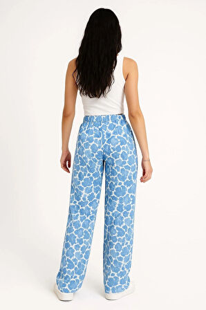 Kadın Bürümcük Rahat Pantolon