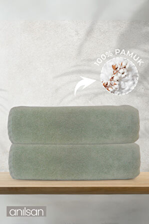 2'li Mercan Büyük Banyo Havlusu - 90x150 Cm, 740gr, %100 pamuk, Spa Ve Otel Havlusu, Günlük Kullanıma Uygun