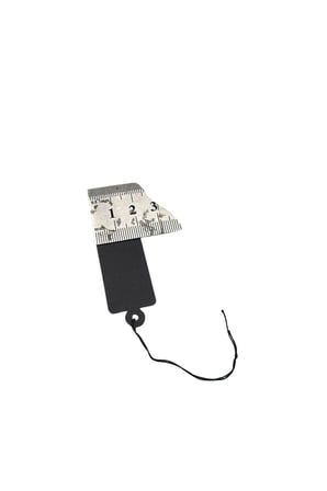 Büyük Boy Siyah Renk 3/2cm 80 Adet Karton İpli Fiyat Etiketi