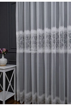 Ara Buzul Desen Yeni Tasarım Desen 1 E 2kat Pileli Tül Ütü Istemez