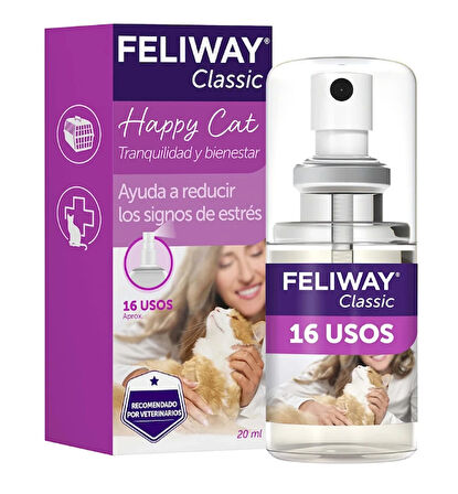 Feli way Classic – Kediler için Sakinleştirici Sprey 20ml