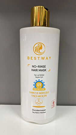 BESTWAY SARI VE RÖFLELİ SAÇLAR İÇiN DURULANMAYAN SAÇ MASKESİ