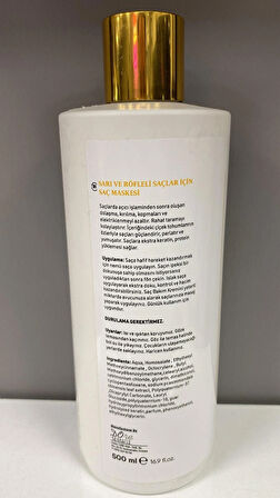 BESTWAY SARI VE RÖFLELİ SAÇLAR İÇiN DURULANMAYAN SAÇ MASKESİ