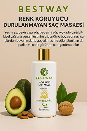 BESTWAY RENK KORUYUCU DURULANMAYAN SAÇ MASKESİ