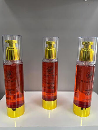 KERATİN VE ARGAN HAIR CARE SERUM.