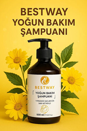 SARI VE RÖFLELİ SAÇLAR İÇİN YOĞUN BAKIM ŞAMPUANI