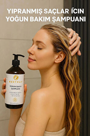 SARI VE RÖFLELİ SAÇLAR İÇİN YOĞUN BAKIM ŞAMPUANI