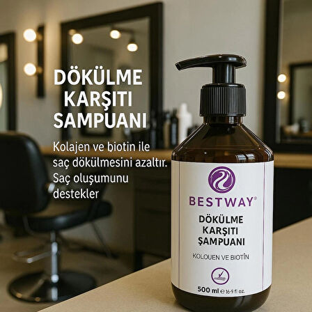 KOLOJEN VE BİOTİN DÖKÜLME KARŞITI ŞAMPUAN