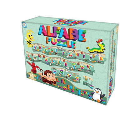 LC7481 Laço Kids Eğitici Alfabe Puzzle 2 Metre