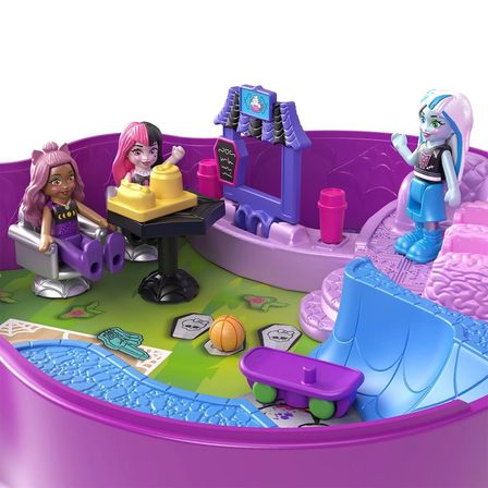 HVV Polly Pocket - Monster High Temalı Kompakt Oyun Seti