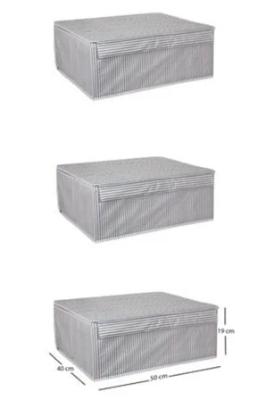 Baza Altı Boy Çok Amaçlı Düzenleyici Kutu Organizer Cırt Cırtlı Hurç cm X cm X cm ( Adet)