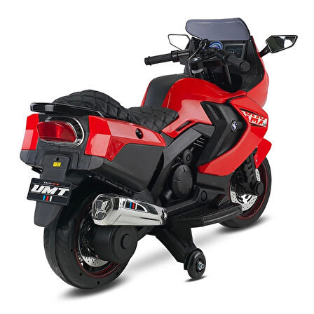 Babyhope 438a Xmx-316 Ledli Akülü Motor 12 Volt Kırmızı