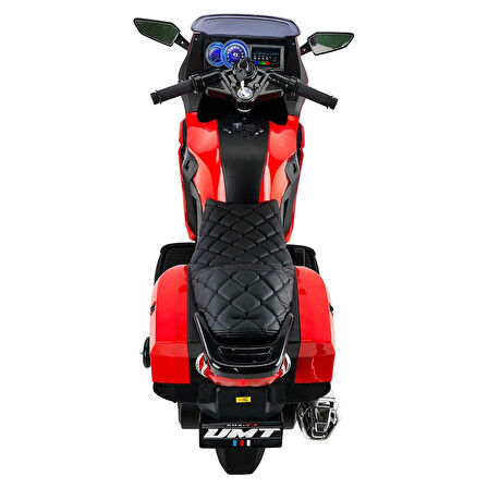 Babyhope 438a Xmx-316 Ledli Akülü Motor 12 Volt Kırmızı