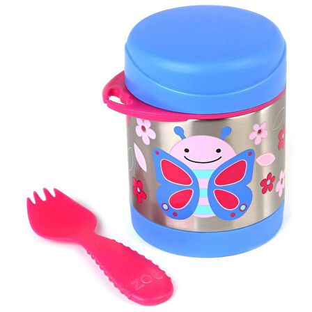 Skip Hop Zoo Paslanmaz Çelik Termos 325 Ml Kelebek