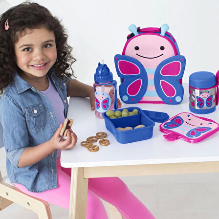 Skip Hop Zoo Paslanmaz Çelik Termos 325 Ml Kelebek