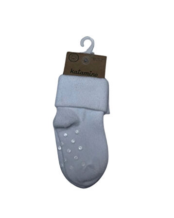 Katamino Asi Abs'li Kız Bebek Soket K46286 Karışık Renk(1 Adet)