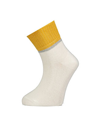 Bibaby Biorganic Lady Yaş Kısa Soket Çorap 68423 Ekru(1 Adet)