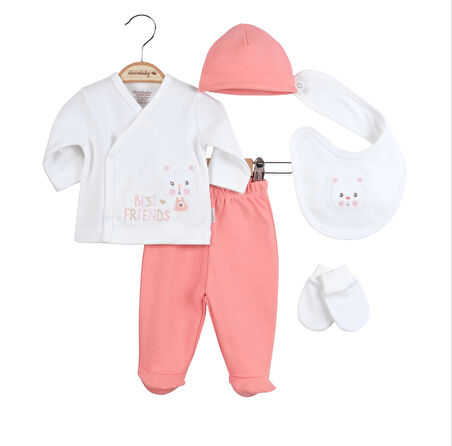 Ciccim Baby Best Friedens 5'li Zıbın Set 4765 Yavru Ağzı
