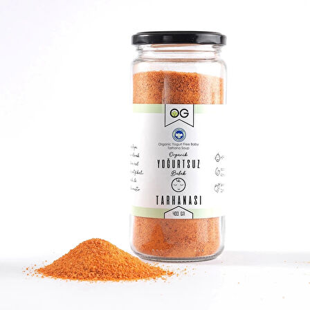 Og Natural Organik Yoğurtsuz Bebek Tarhanası 400 Gr