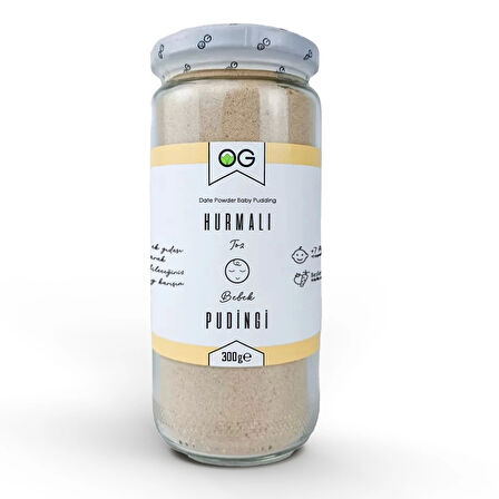 Og Natural Hurmalı Bebek Pudingi 300 Gr