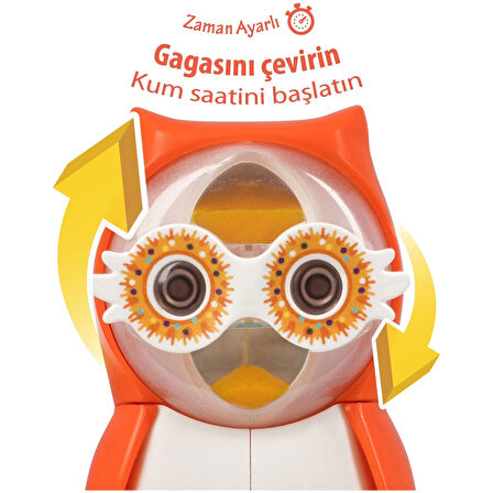 Flipper Hijyenik Saklama Kabı + Kum Saati