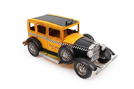 Metal Araba Biblo Dekoratif Hediyelik