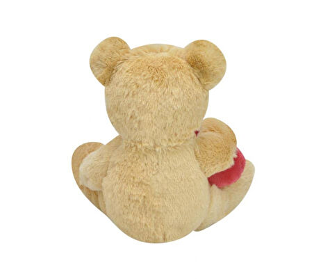 Kalpli Ayı 15 cm Pelüş Ayı Sevgiliye Hediye