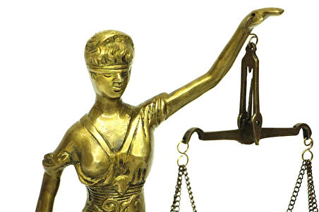 Adalet Kadını Terazili Biblo Dekoratif Hediyelik