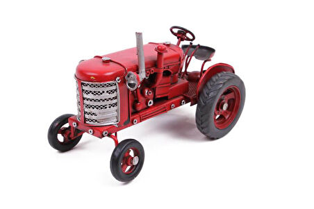 Dekoratif Metal Traktör Vintage Hediyelik